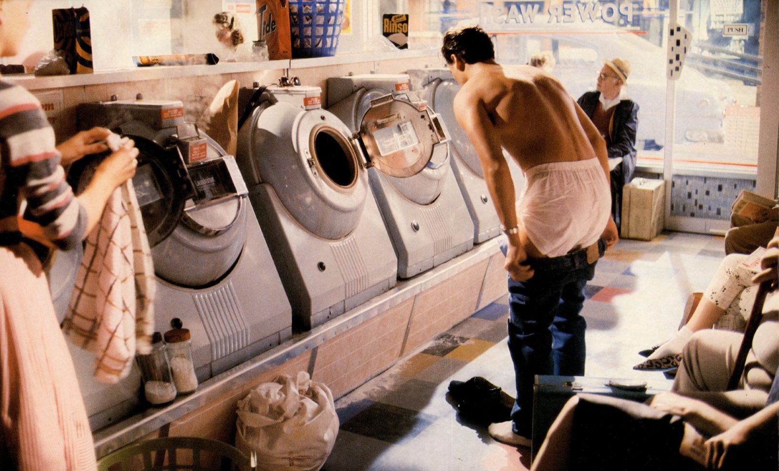 Levi's 501 Launderette television advert, 1985, Bartle Bogle Hegarty