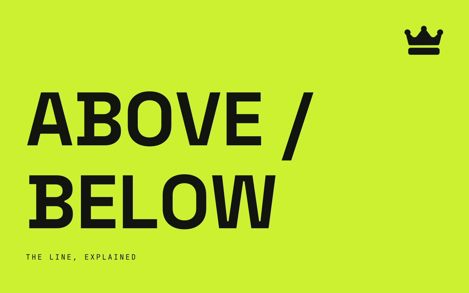 Above the line vs below the line advertising, explained