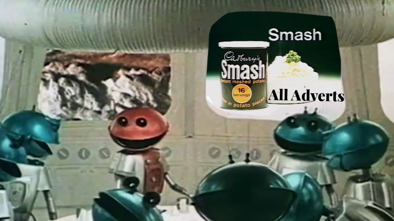Smash, Martians campaign, TV, 1974, Boase Massimi Pollitt
