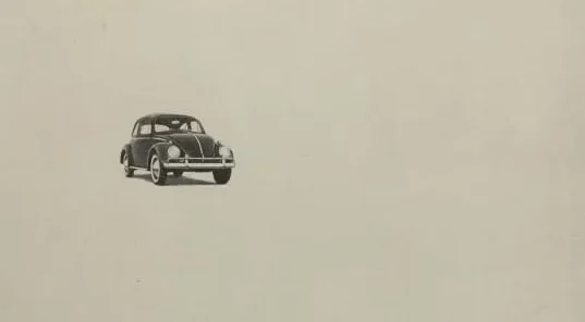 Volkswagen Think Small press advert by DDB, 1959