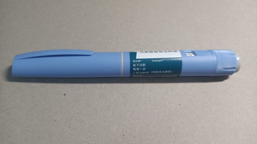 A semaglutide injection pen of the kind used for weight-loss medicines