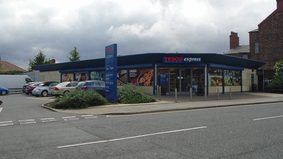 A Tesco Express convenience store in Walton, Liverpool